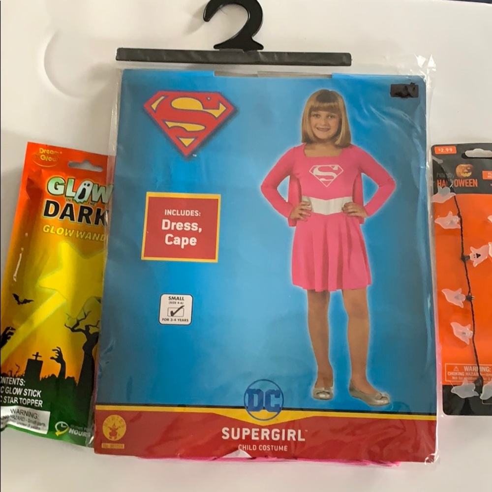DC Supergirl Child Costume Small